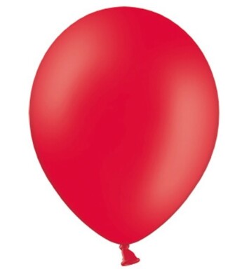 5 Inch Pastel Red Latex Balloons 100ct