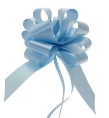 50mm Pullbow - Light Blue