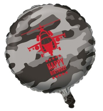 18" Operation Camo Foil Balloon