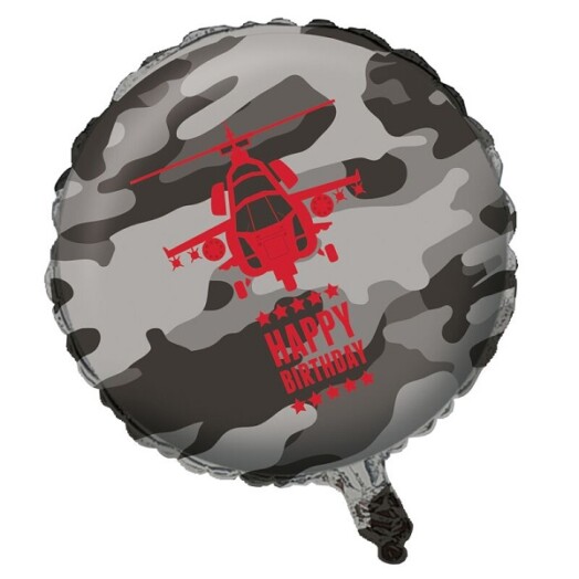 18" Operation Camo Foil Balloon