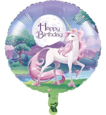 18" Unicorn Fantasy Foil Balloon