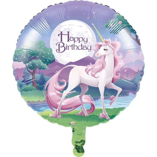 18" Unicorn Fantasy Foil Balloon
