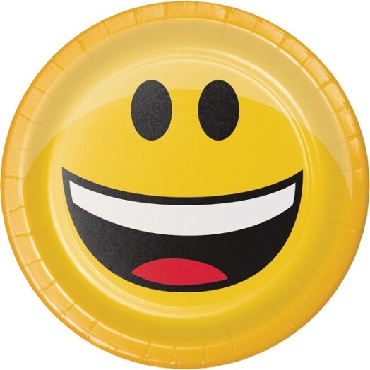 Show Your Emojions Plates