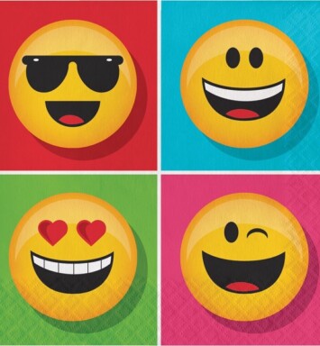 Show Your Emojions Lunch Napkins