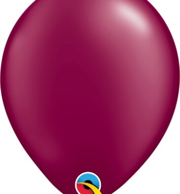 11 Inch Pearl Burgundy Latex Balloons 25ct