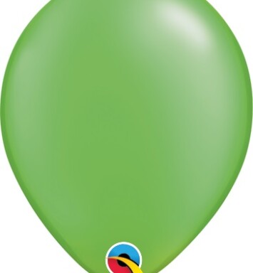 5 Inch Pearl Lime Green Latex Balloons 100ct