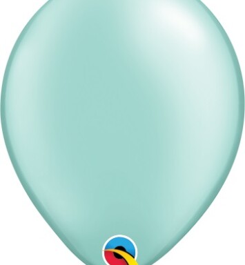 5 Inch Pearl Mint Green Latex Balloons 100ct