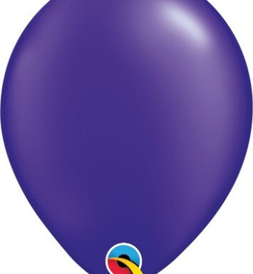 11 Inch Pearl Quartz Purple Latex Balloons 100ct