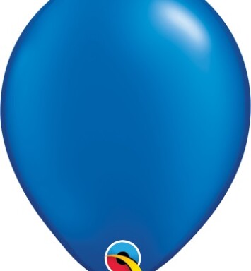 5 Inch Pearl Sapphire Blue Latex Balloons 100ct