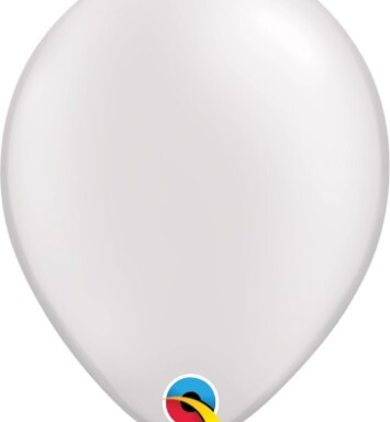 11 Inch Pearl White Latex Balloons 100ct