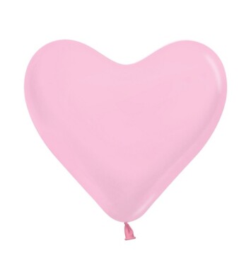 6 Inch Heart - Fashion Pink