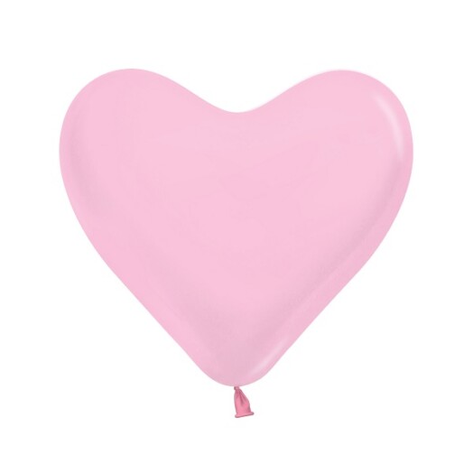 6 Inch Heart - Fashion Pink