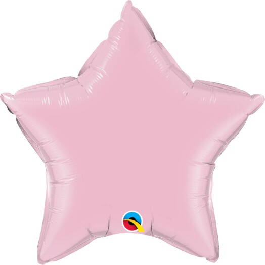 Unpackaged 36" Pearl Pink Star Foil Balloon