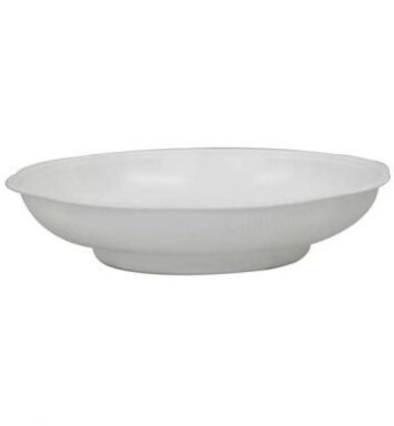White Floral Bowl