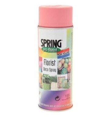 400ml Euro-Aerosols Florist Spray Paint - Azalea Pink
