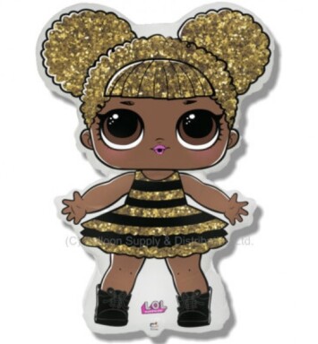 LOL Surprise Queen Bee Super Shape Foil Balloon