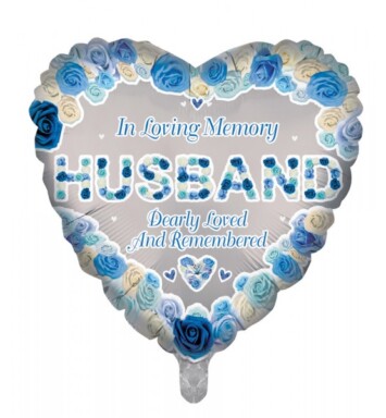 18 Inch Husband Remembrance Foil Balloon