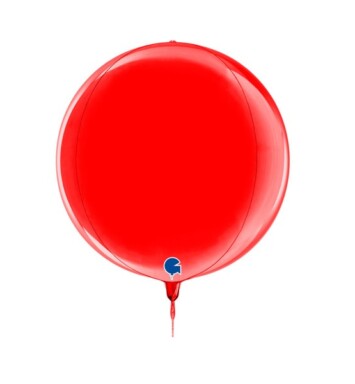 11 Inch Globe Balloon - Red