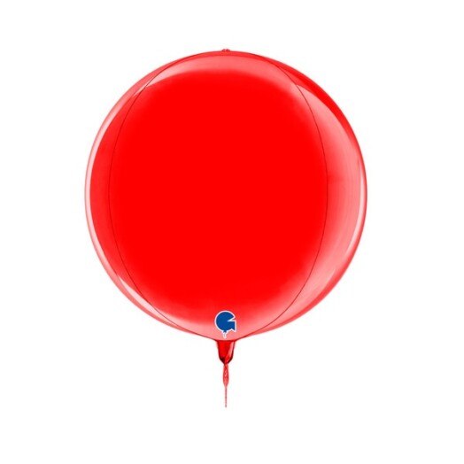 11 Inch Globe Balloon - Red