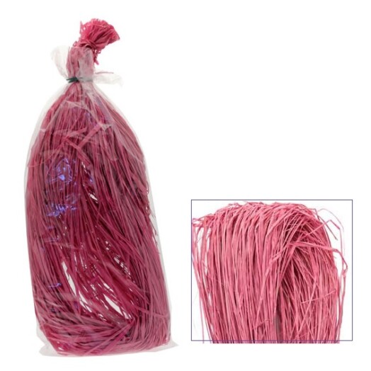 250g Pale Pink Raffia
