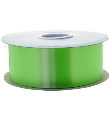 2" Lime Green Poly Ribbon