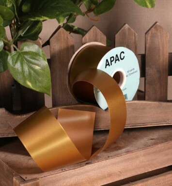 2" Gold Matt Ribbon