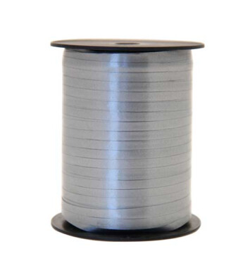 5mm Silver Curling Ribbon