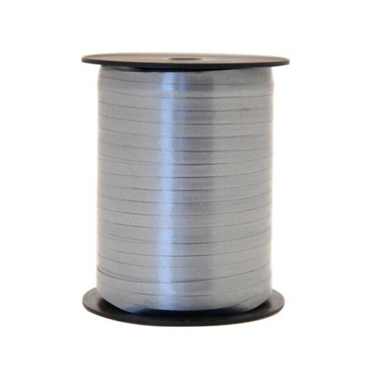 5mm Silver Curling Ribbon