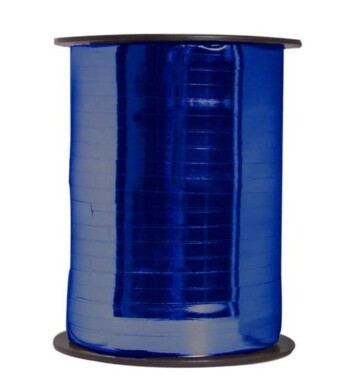 5mm Metallic Blue Curling Ribbon