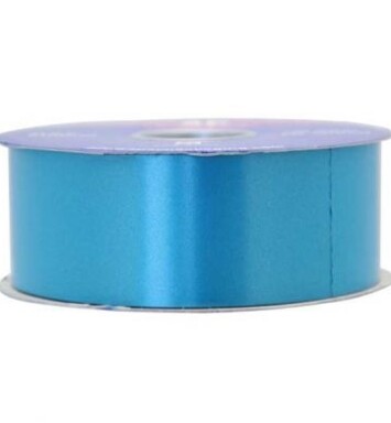 2" Turquoise Poly Ribbon