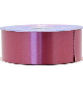2" Burgundy Poly Ribbon