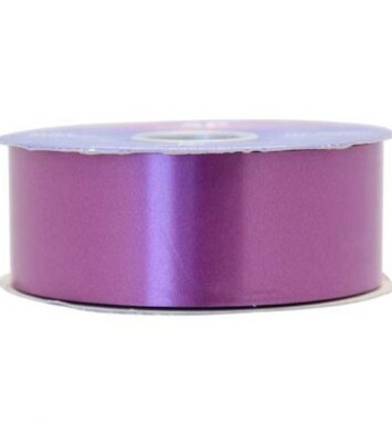 2" Plum Poly Ribbon