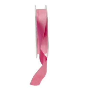 15mm Satin Ribbon Pink