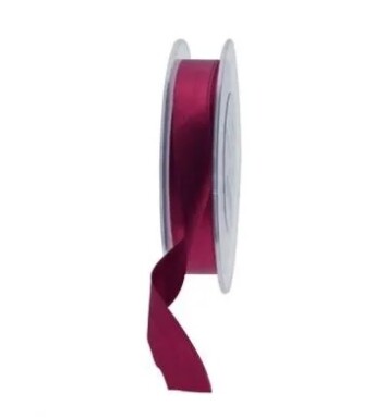 15mm Satin Ribbon Orchid