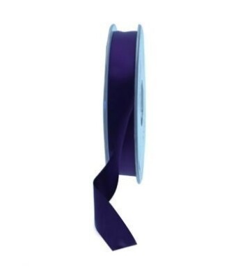15mm Satin Ribbon Purple