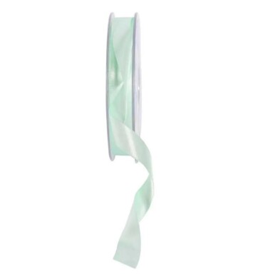 15mm Satin Ribbon Mint