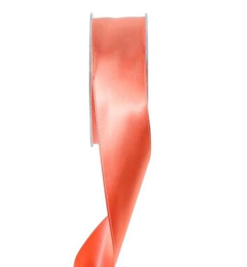 38mm Double Faced Satin Ribbon Rose Gold