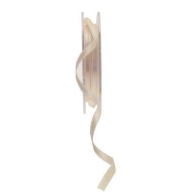 6mm Satin Ribbon Oyster