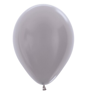12 Inch Satin Pearl Greige Latex Balloons 50ct