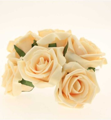 Georgia Foam Rose - Lemon