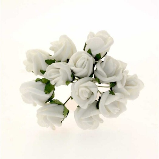 Montana Foam Rose - White