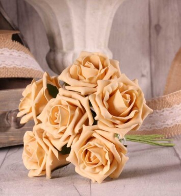 Foam Tea Rose - Cream