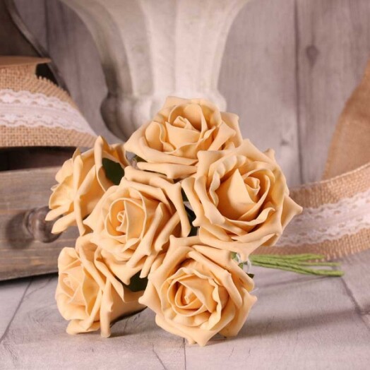 Foam Tea Rose - Cream