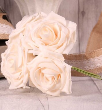 Foam Open Tea Rose - Ivory