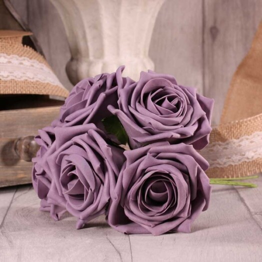 Foam Open Tea Rose - Mauve