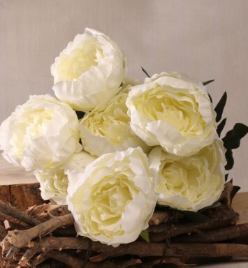 King Peony Bunch Cream