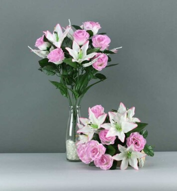 Rose Lily Bush - Pink
