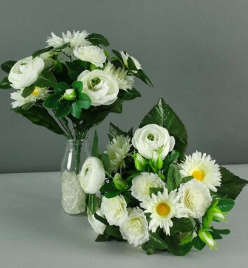 Mixed Pretty Bouquet - Cream