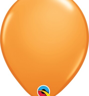 5 Inch Standard Orange Latex Balloons 100ct