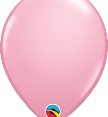 5 Inch Standard Pink Latex Balloons 100ct